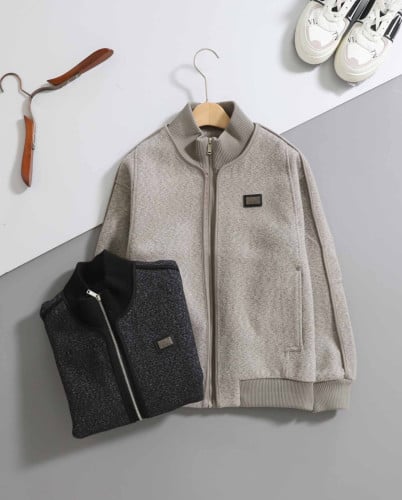 #로로피아나 [ LORO ] 로고 은장패치 하이넥 자켓 #남성상의 #자켓