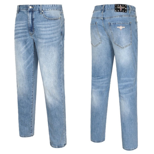 💕 톰* 메탈 레더패치 연청워싱진