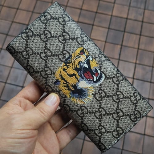 💕 [357번] 구* 타이거 장지갑 브라운