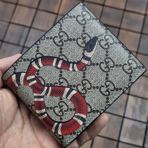 💕 [190번] 구* 스네이크 반지갑 브라운