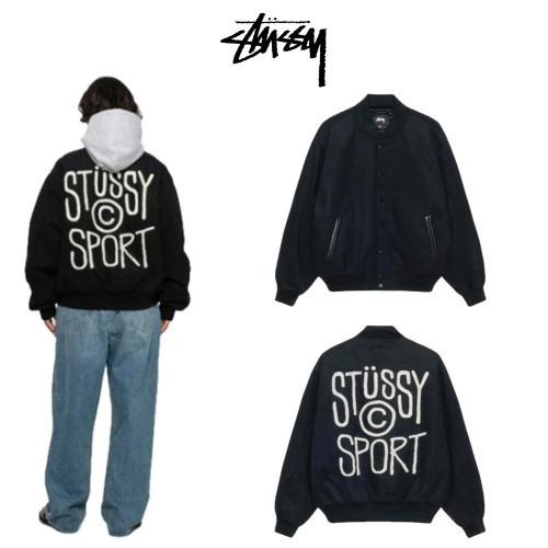  스*시 스포츠 멜튼 바시티(블랙)