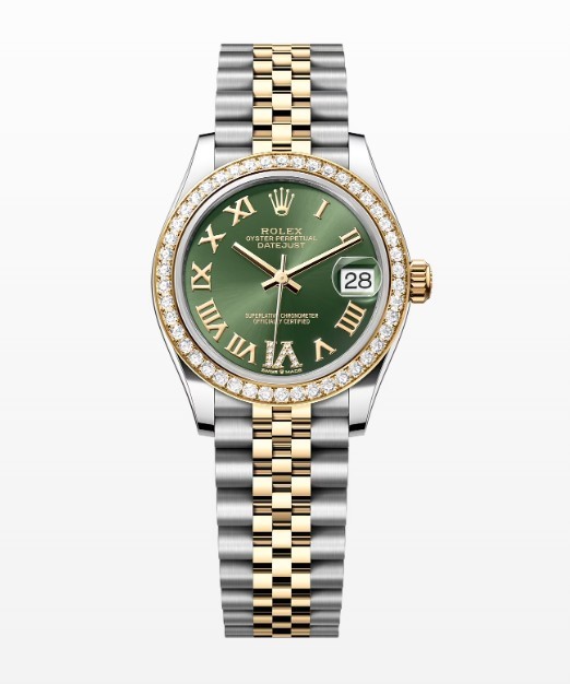 로렉* 데이저스트 올리브그린 로마 다이아 31mm