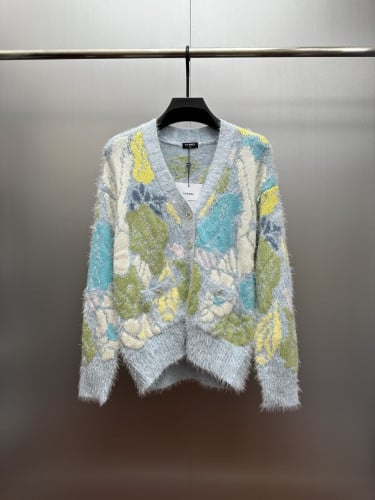 2025 샤*넬 M13 플로럴 가디건 (최상위버전) 입고