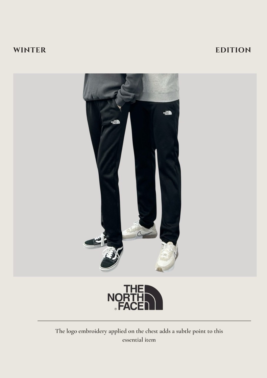 <노스 쿠션 기모 긴바지>