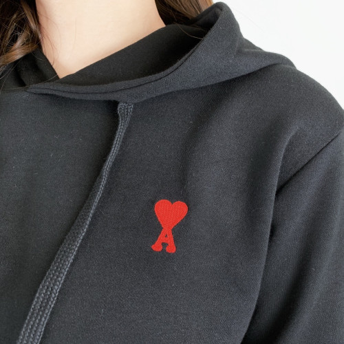 아미 기모 특양면 후드 >