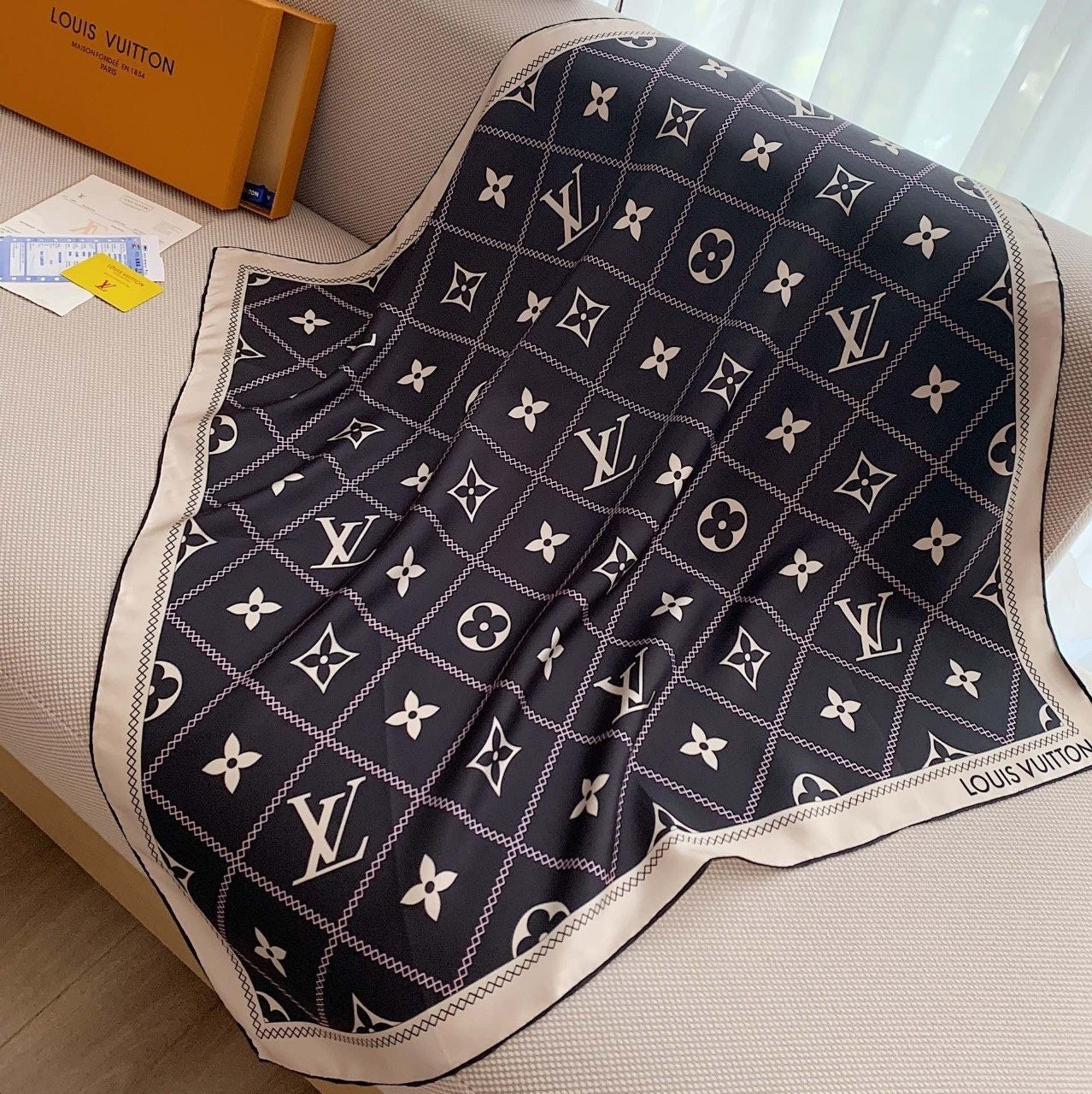 💕 루* 스퀘어 스카프