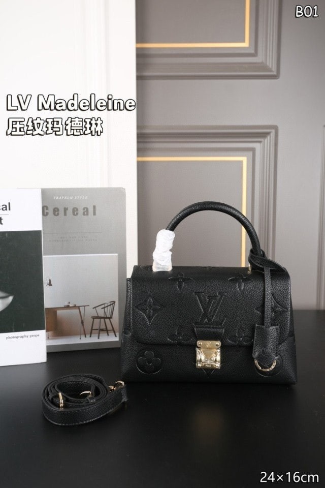 💕 루* 앙프렝뜨 마들렌 BB 토트백(불박)