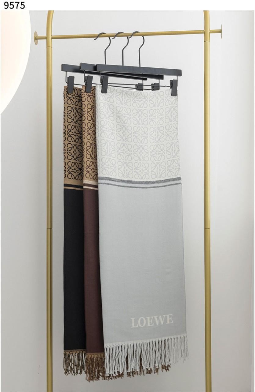 #로웨 [LOEWE]  머플러 바이컬러 울 캐시미어 투톤 로고 스카프 신상입고💢 #머플러 #9575