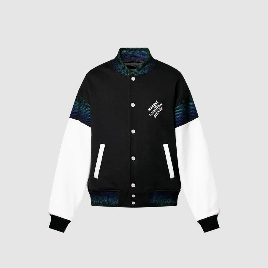 💕 루* 코튼 저지 바시티 블루종 자켓