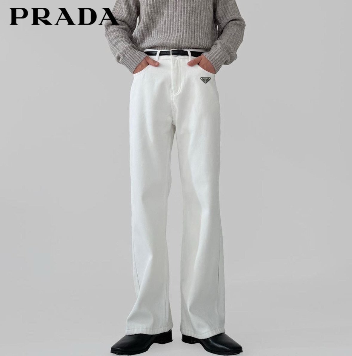 💕 프** 베이직 기모 세미와이드 팬츠