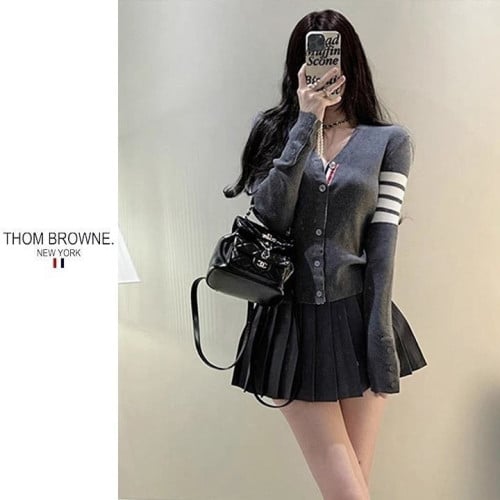 💕 톰* 심플 데일리 니트가디건