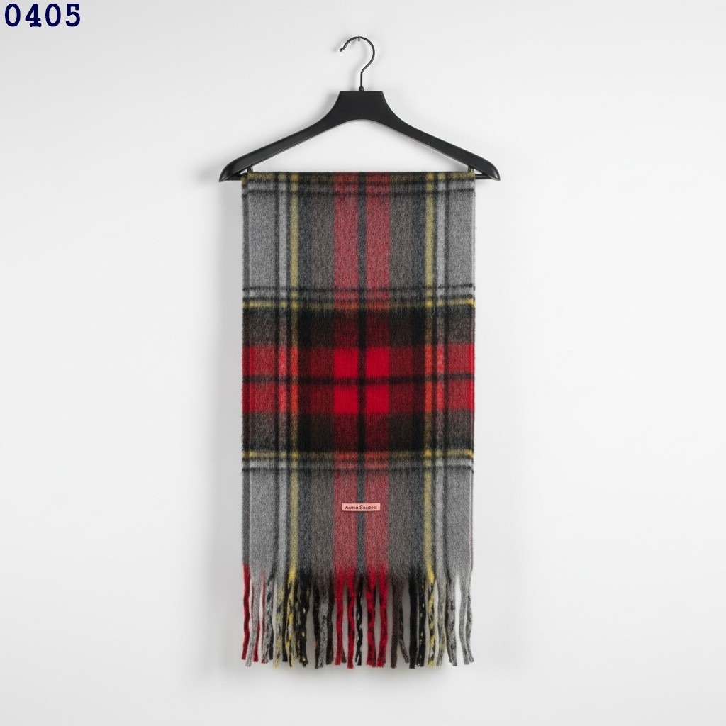 👹아*네 스튜디오 모헤어 체크 울 머플러👹