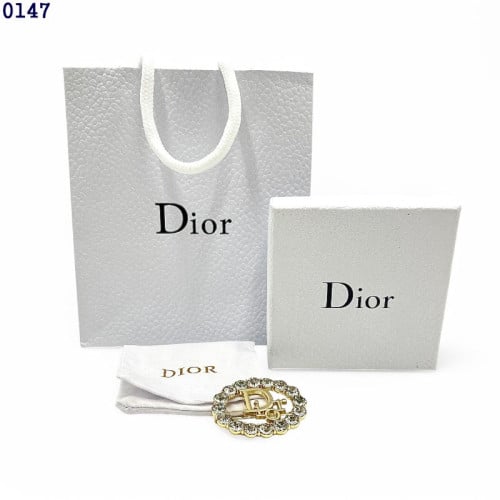 👹디올 크리스탈 골드 브로치👹