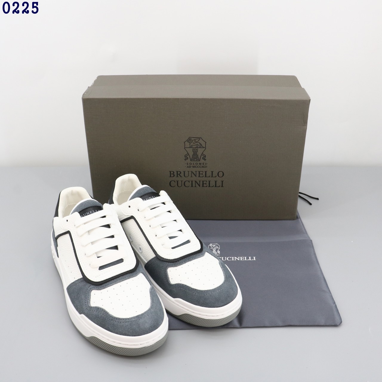 👹브루넬로쿠치넬리 카프스킨 스웨이드 배스킷 스니커즈👹