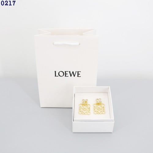 👹로에베 모던 로고 디자인 드롭 귀걸이👹