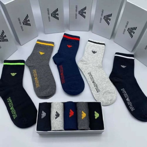 👹아르마니 남녀공용 5종 양말세트👹