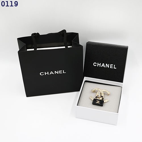 👹샤넬 메탈 클래식 핸드백 로고 브로치👹