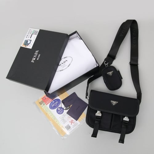 👹프라다 88171 삼각로고 리나일론 숄더백👹