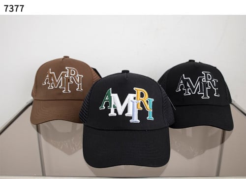 #아미리 [AMIRI] 로고 자수 베이스볼 캡 모자 신상입고💢 #모자 #7377
