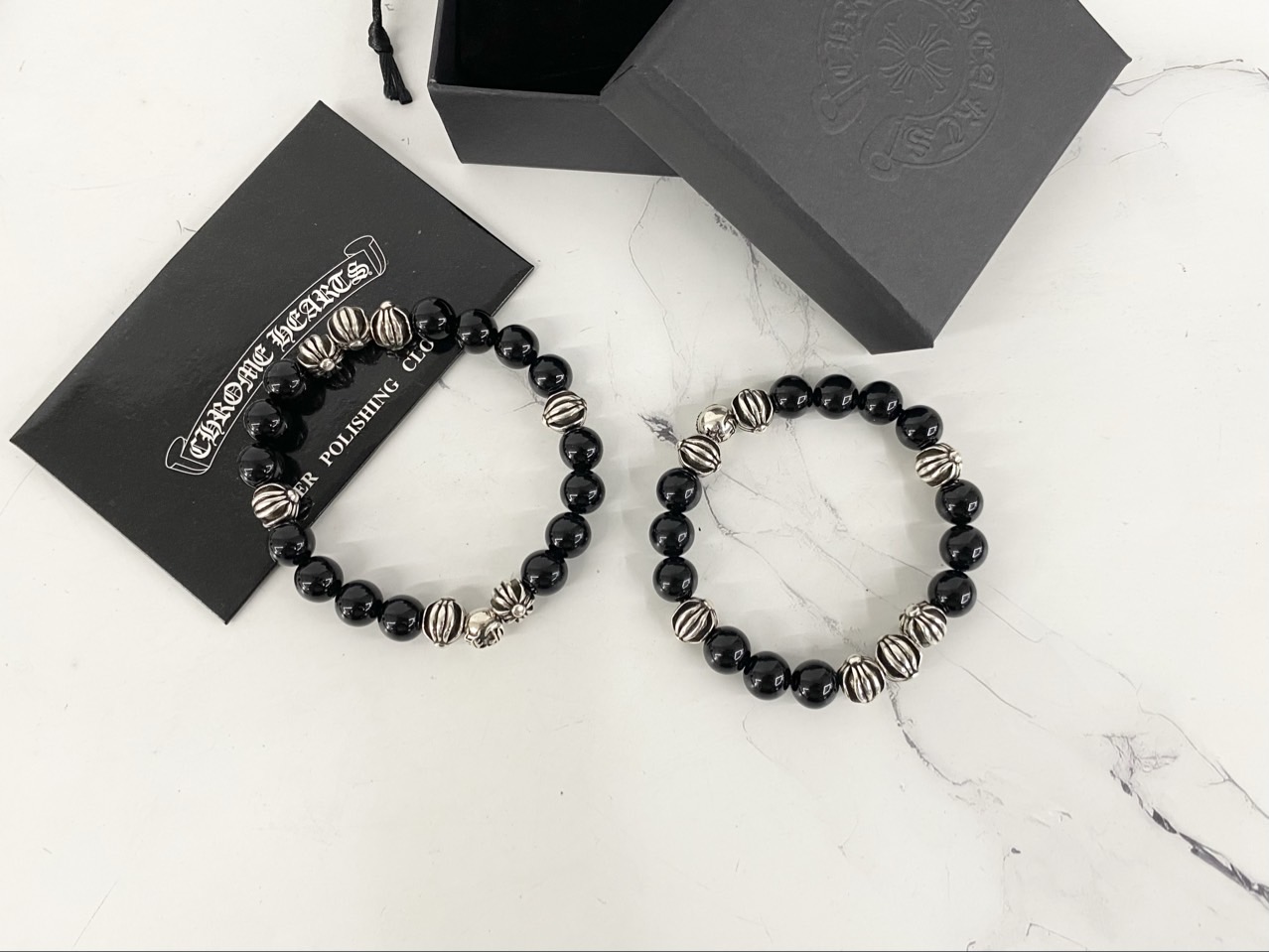 🚨크롬하츠 크로스 오닉스 팔찌