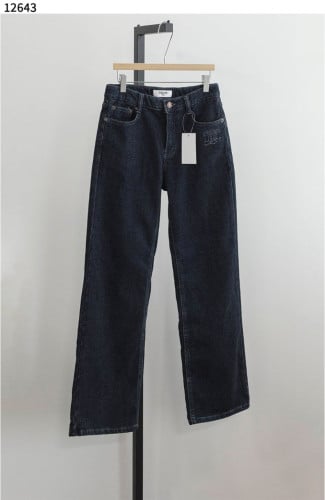 #셀린느 [CELINE] 여성 기모 진청 데님 팬츠 신상입고💢 #하의 #팬츠 #12643