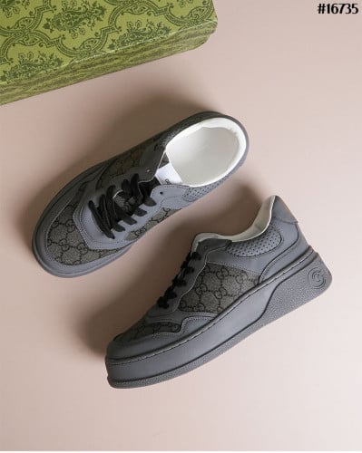 🔆[GUCCI] 구찌 GG 슈프림 레이스업 스니커즈 🔆