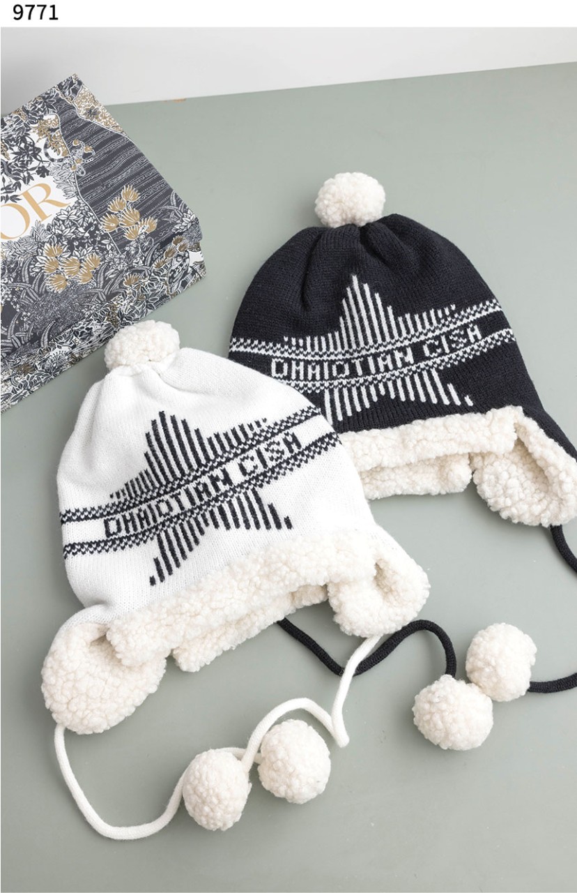 #디올 [Christian Dior] wool and cashmere hat 신상입고💢 #모자 #9771