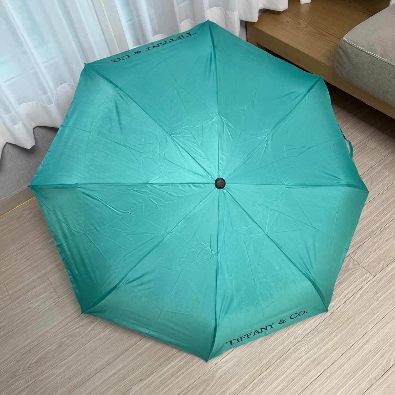 💕 티** 메인 로고 3단 자동우산 & 양산 겸용