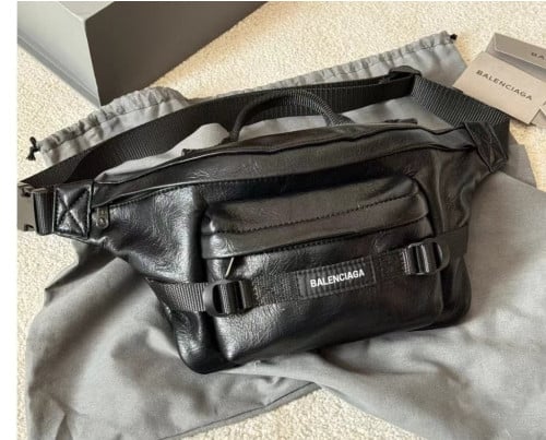 💕 발**** 남성 아미 벨트백 라지 블랙