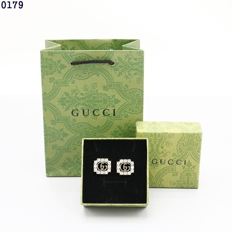 💕 구* 정면 GG 마몽 크리스탈 골드 이어링