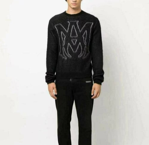 💕 아** 빅로고 모헤어 니트