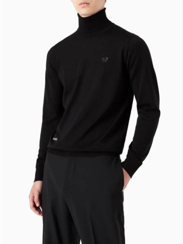 💕 보** 로고 울캐시 목폴라 니트➡️수입풀