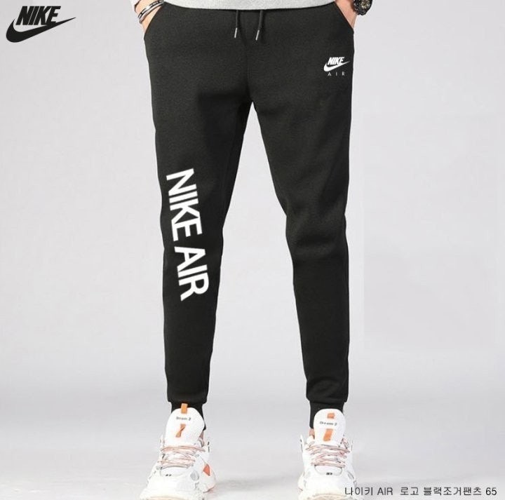 💕 나** AIR 로고 블랙 기모조거 65
