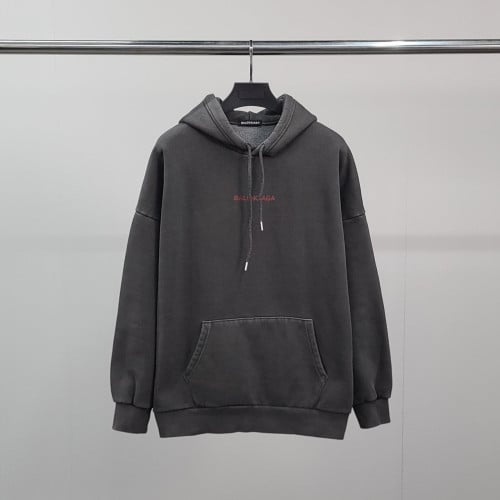 💕 발**** 레드레터링 피그먼트 기모 후드티