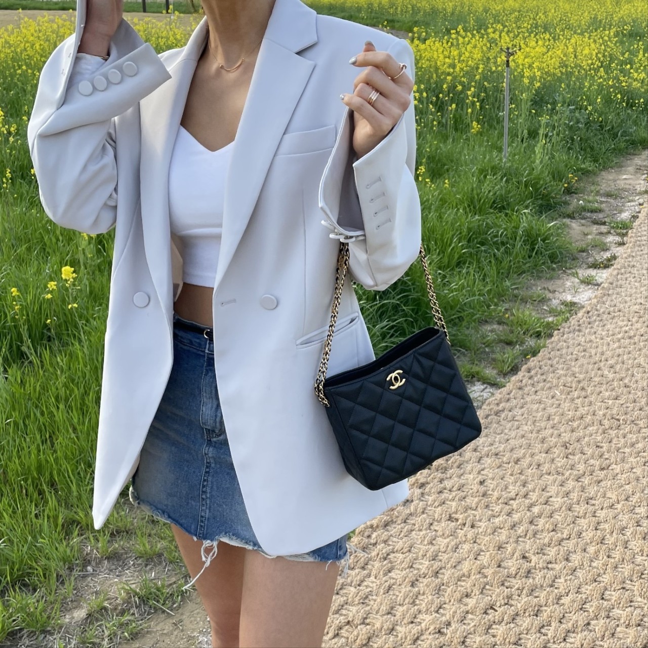 #샤넬 22 시즌 스몰 호보백