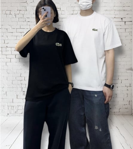 <라코스테 와펜 로고 반팔티>