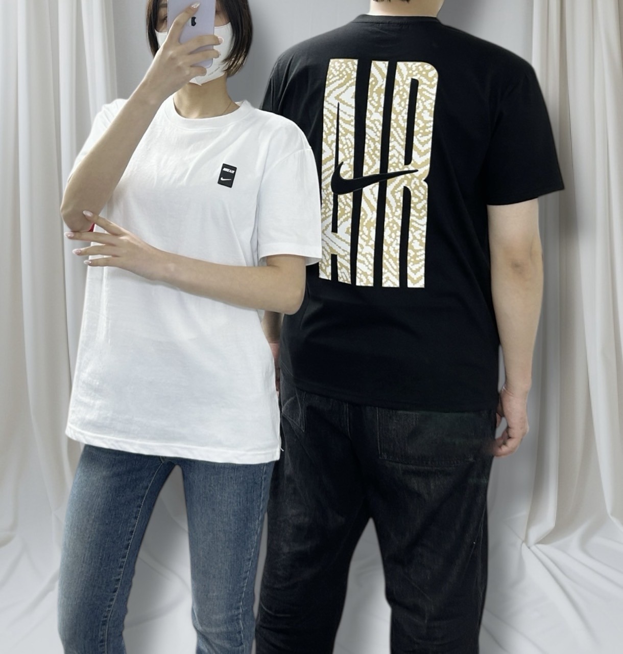 <나이키 에어 면 반팔티>