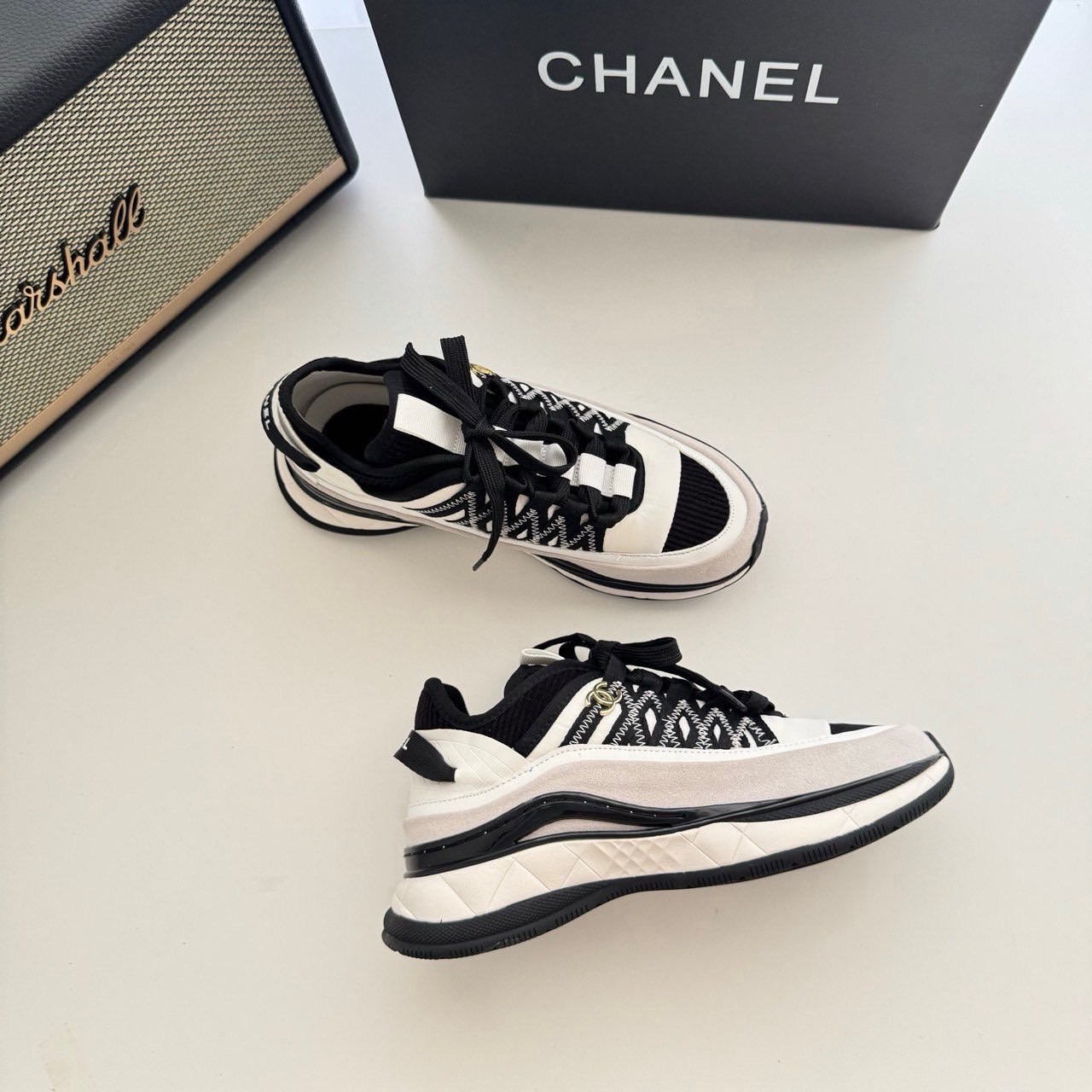 #A #샤넬 코코마크 cc 스니커즈
