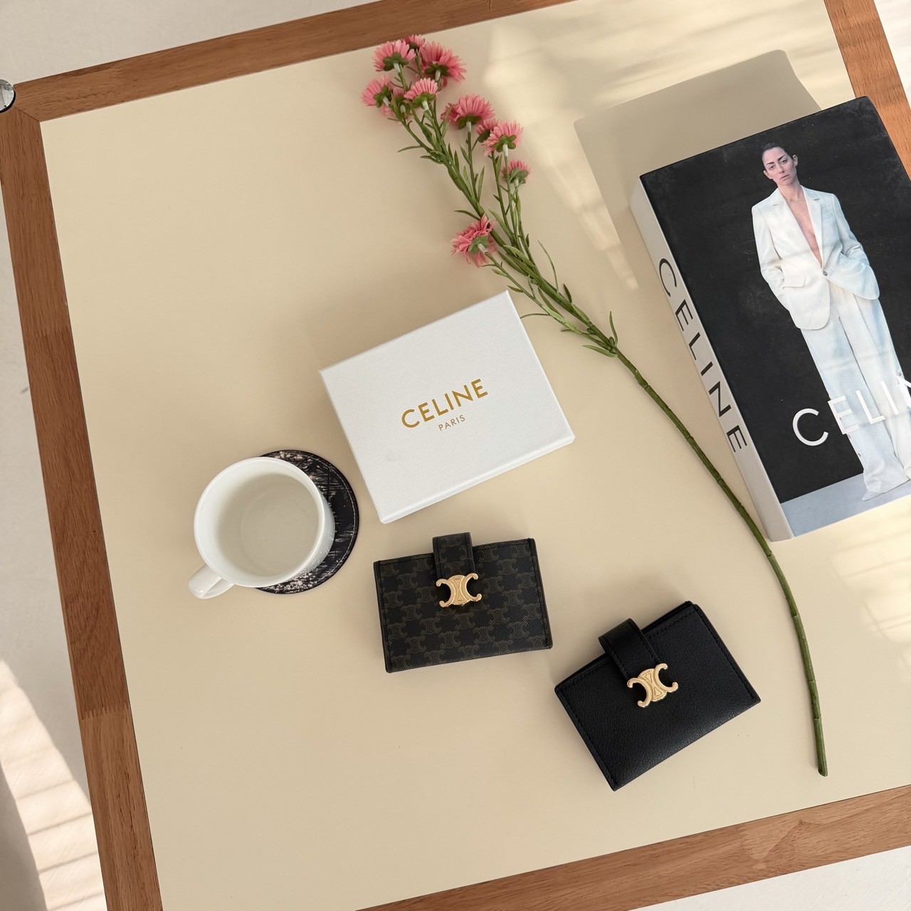 #A #셀린느 아코디언 지갑