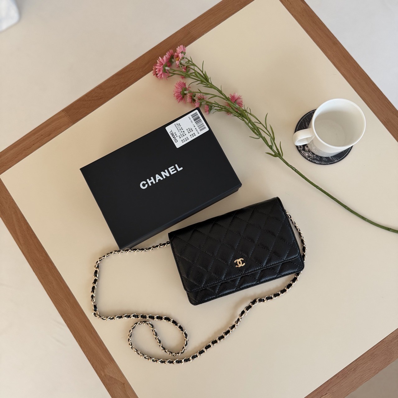 #A #샤넬 클래식 캐비어 woc백