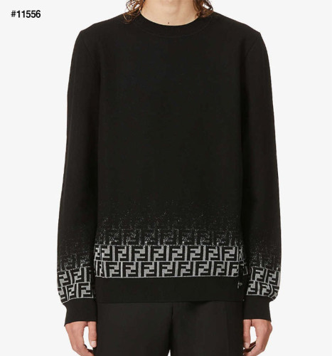 🍀 [FENDI] 팬디 남성 그라데이션 로고자수 크루넥 니트스웨터 🍀