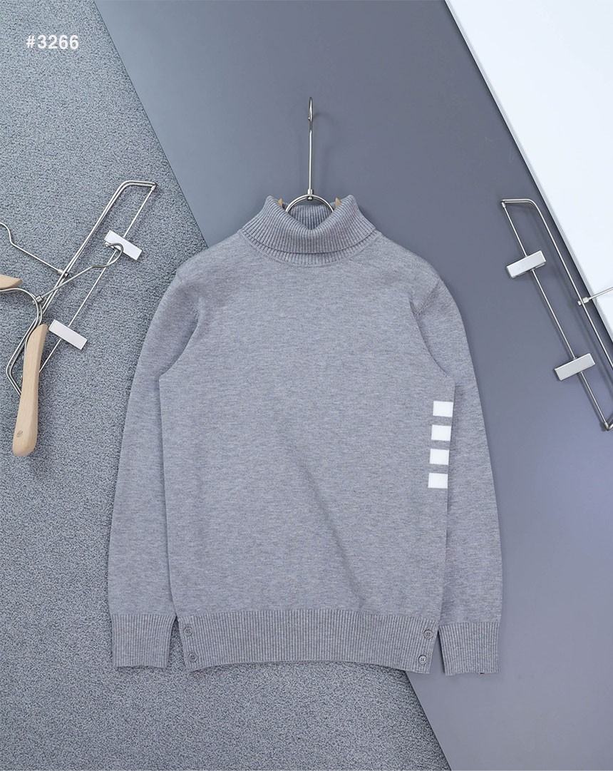 🍀 [THOM BROWNE] 톰브라운 밀라노 스티치 4바 터틀넥 스웨터 🍀