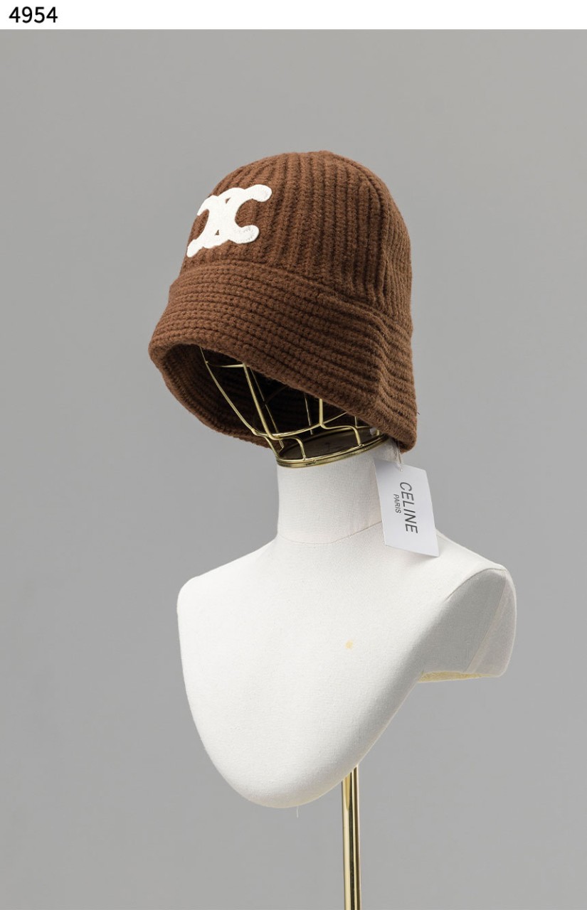 🍀 [CELINE] 셀린느 수입고급 니트 버킷햇 🍀