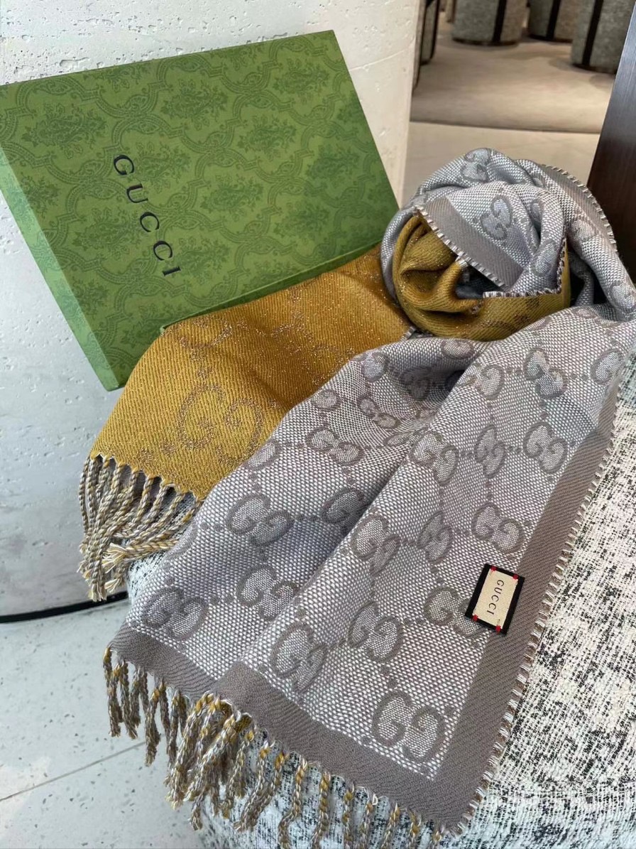 구찌-GUCCI 캐시미어 머플러