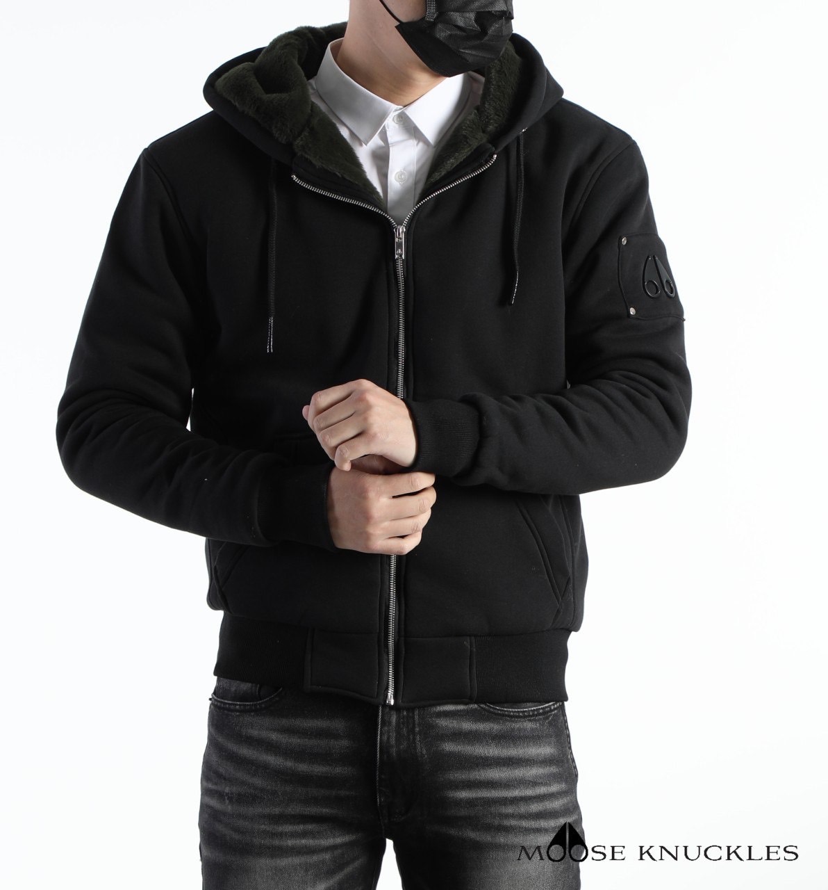 🚨무스너클 패션 버니스웨터 올리브퍼 💢  #상의 #자켓