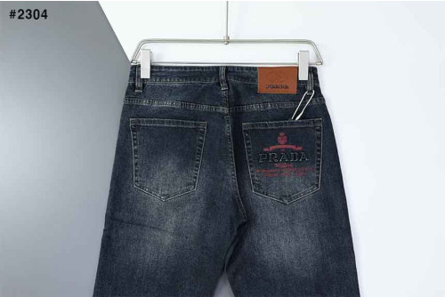 🍀 [PRADA] 프라다 레드 로고 데님진 🍀