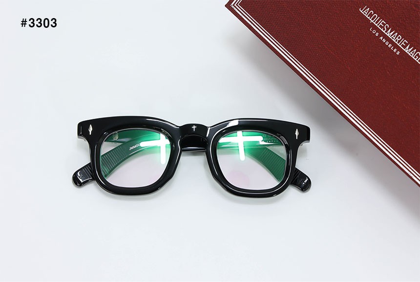 🍀 [JACQUES MARIE MAGE] 자크마리마지 드보 블랙 안경테 🍀