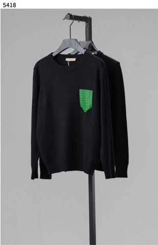 🍀 [Bottega Veneta] 보테가베네타 수입고급 레더 포켓 라운드 니트 🍀