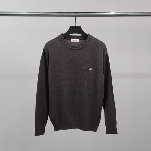 💕 셀** 로고자수 클래식 니트