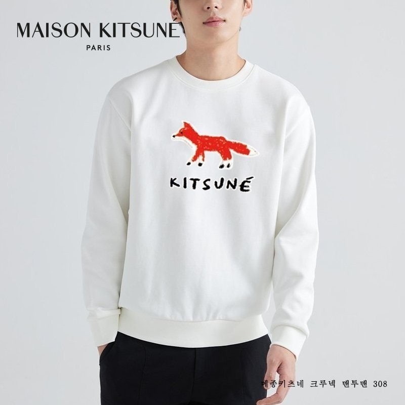 💕 메* 키츠네 크루넥 기모맨투맨 308